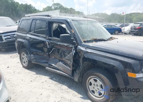 2014 Jeep Patriot Sport из США, поврежденный, VIN 1C4NJRBB8ED863795